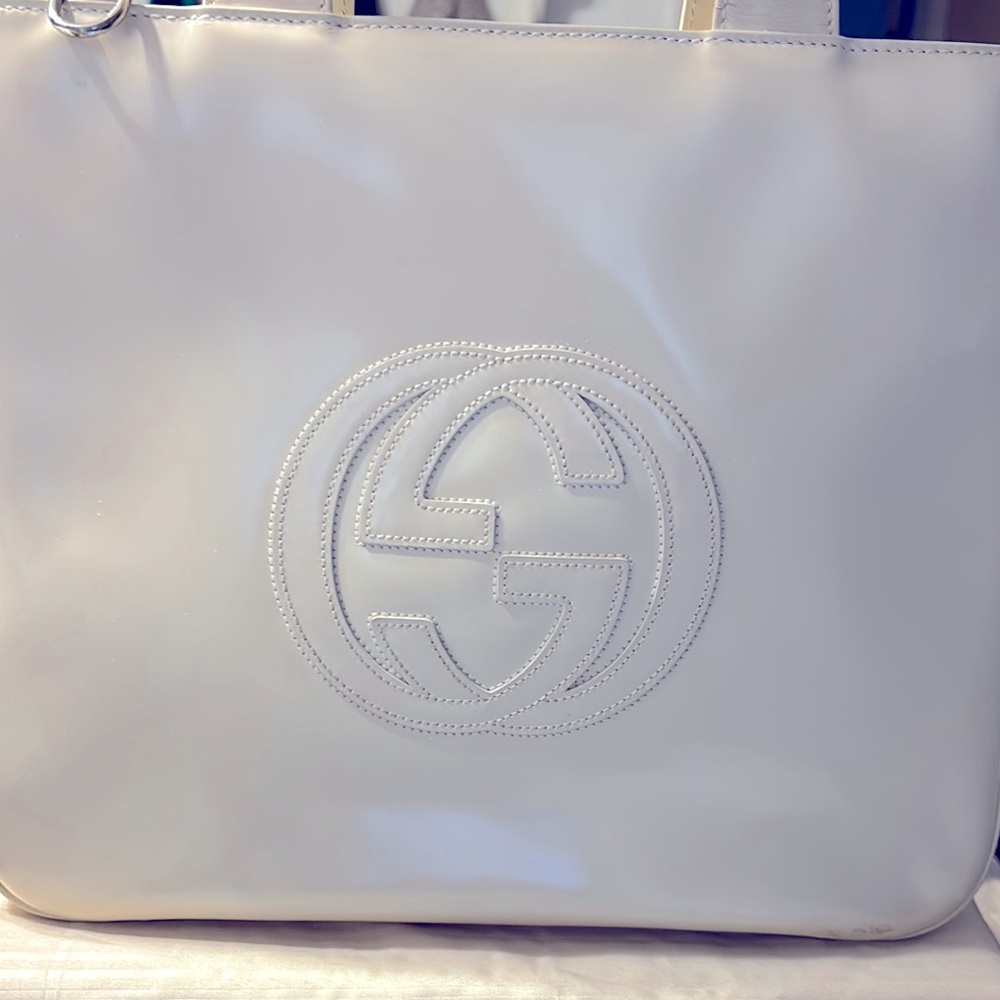 Gucci Soho Patent Leather Handbag